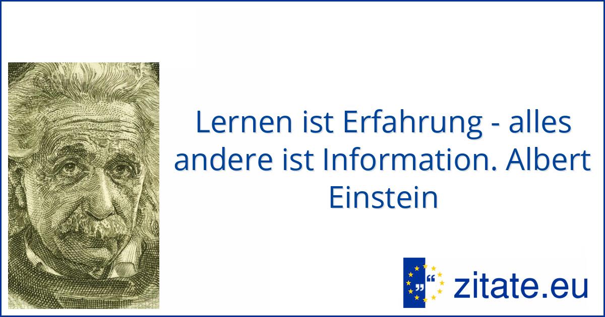 Albert Einstein Zitate Eu