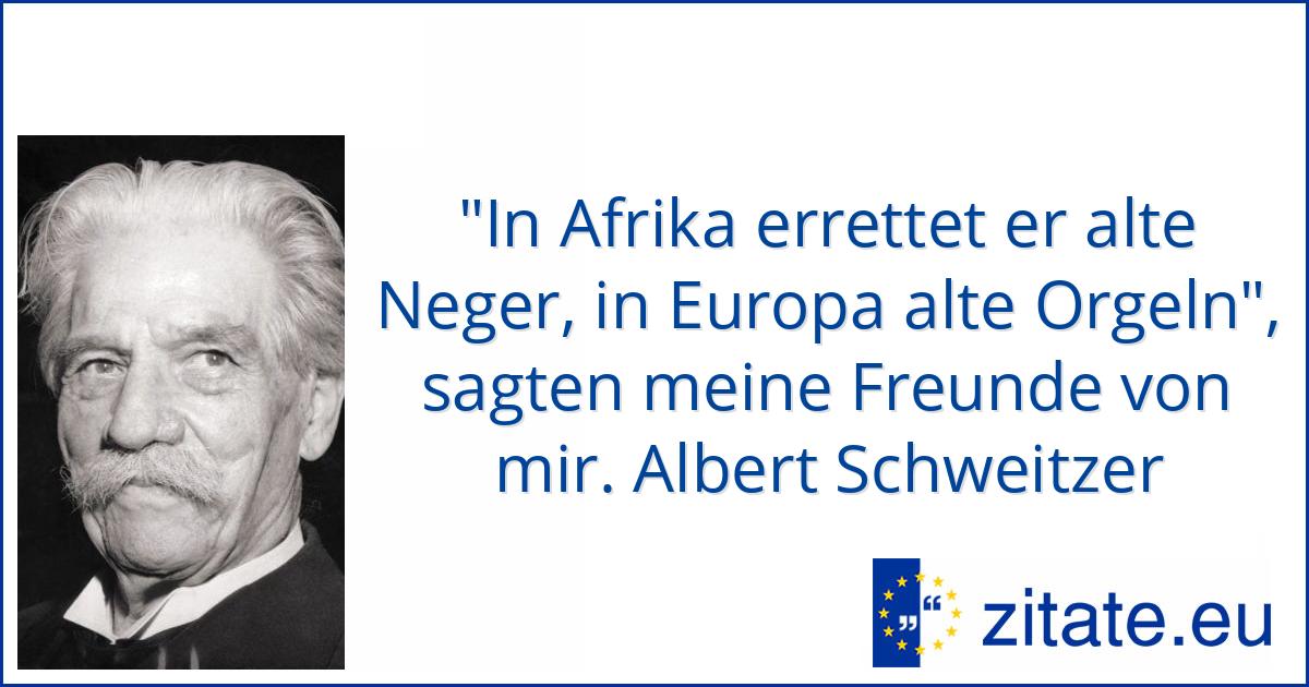 Albert Schweitzer | zitate.eu