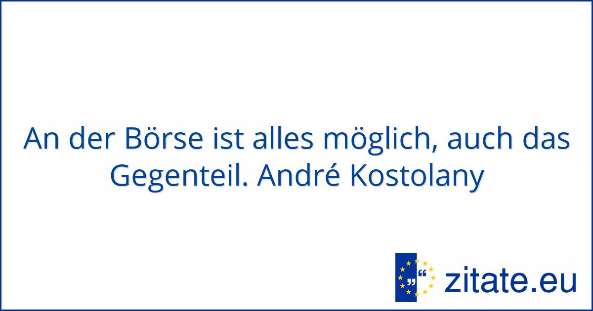 André Kostolany zitate.eu