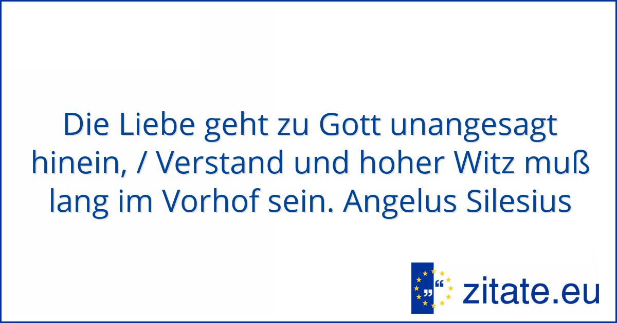 Angelus Silesius zitate.eu