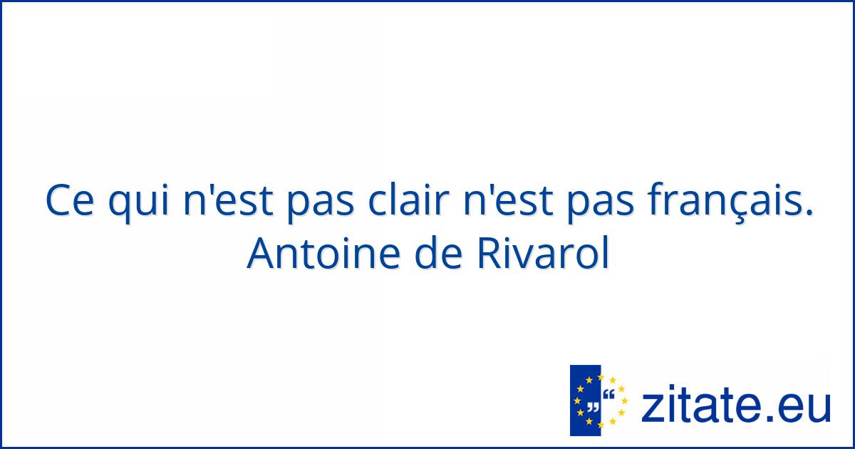 Antoine de Rivarol zitate.eu