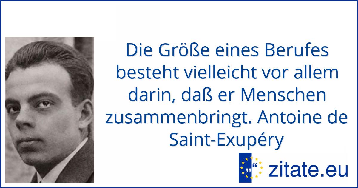 Antoine de Saint-Exupéry | zitate.eu