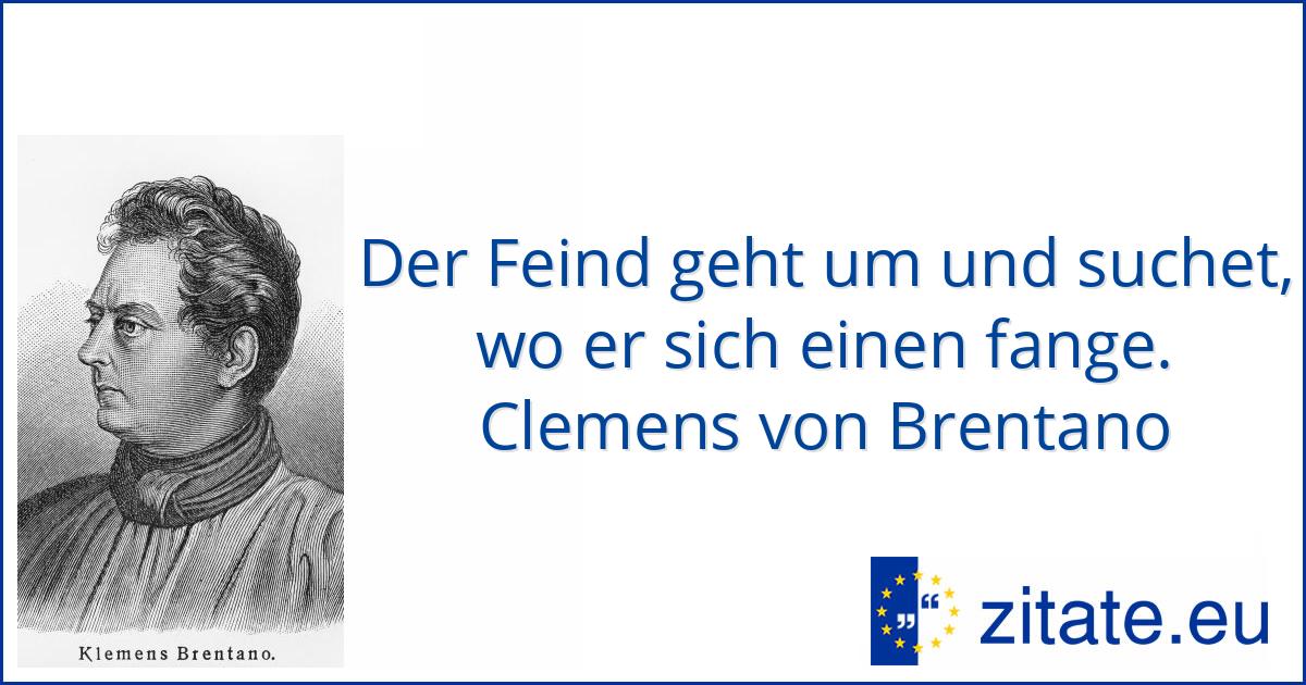 Clemens von Brentano zitate.eu