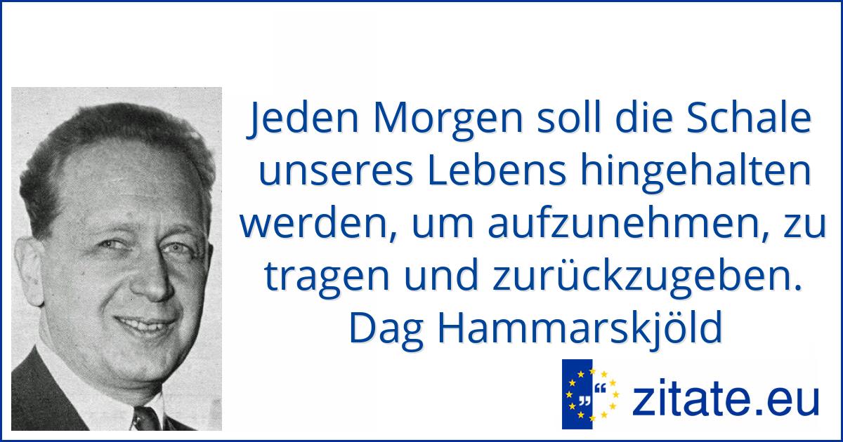 Dag Hammarskjöld zitate.eu