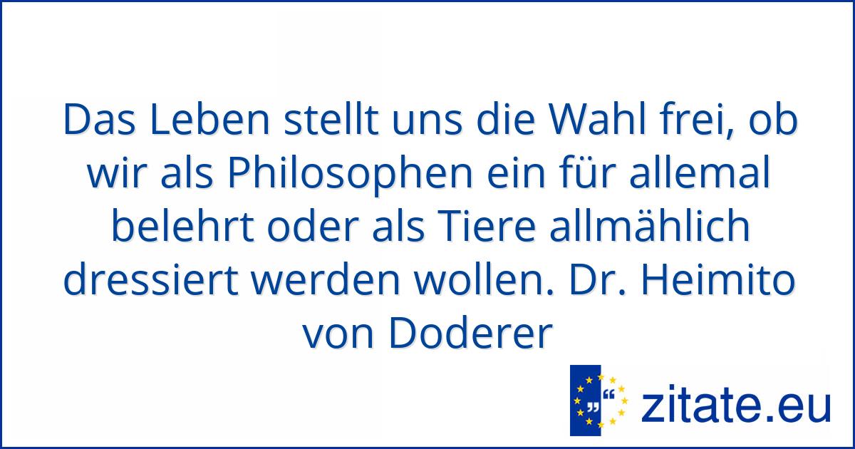 Dr. Heimito von Doderer zitate.eu