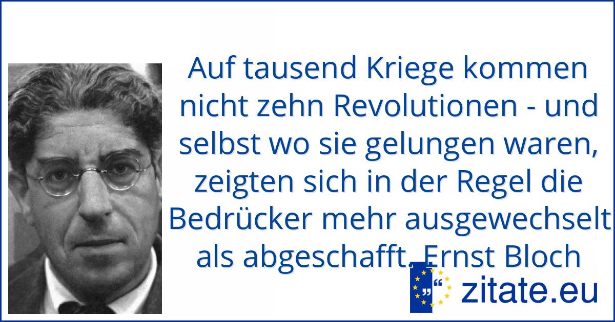 Ernst Bloch Zitate Eu