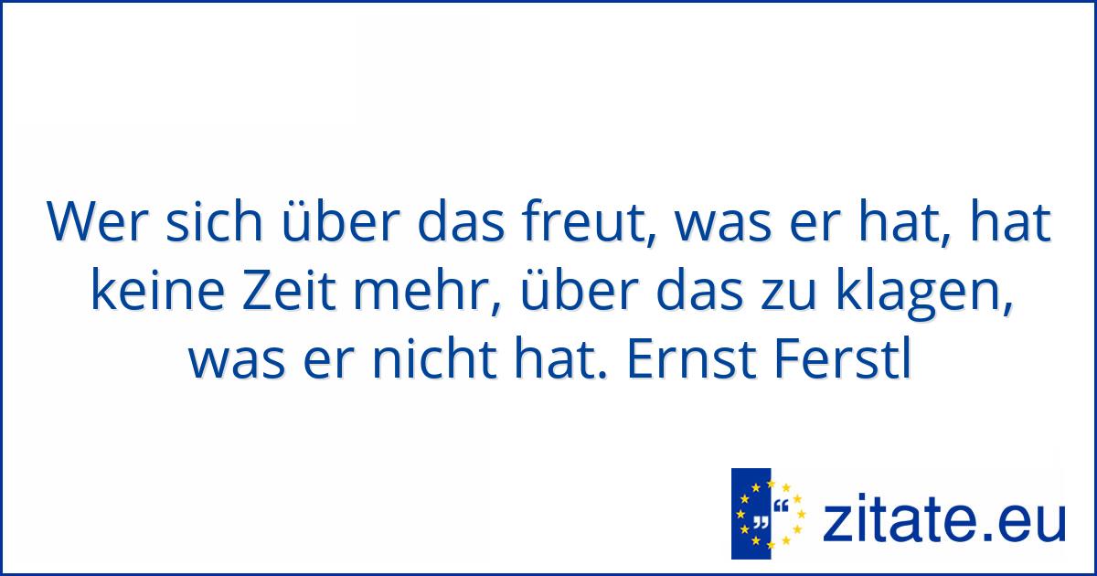 Ernst Ferstl zitate.eu