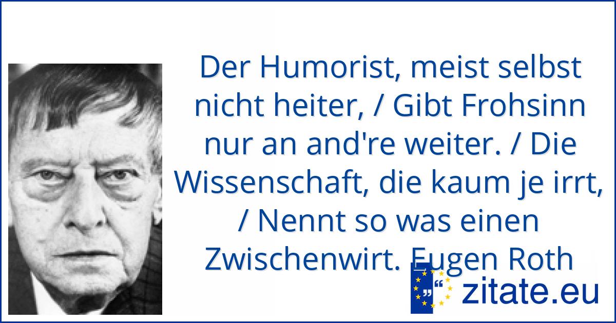 Eugen Roth zitate.eu