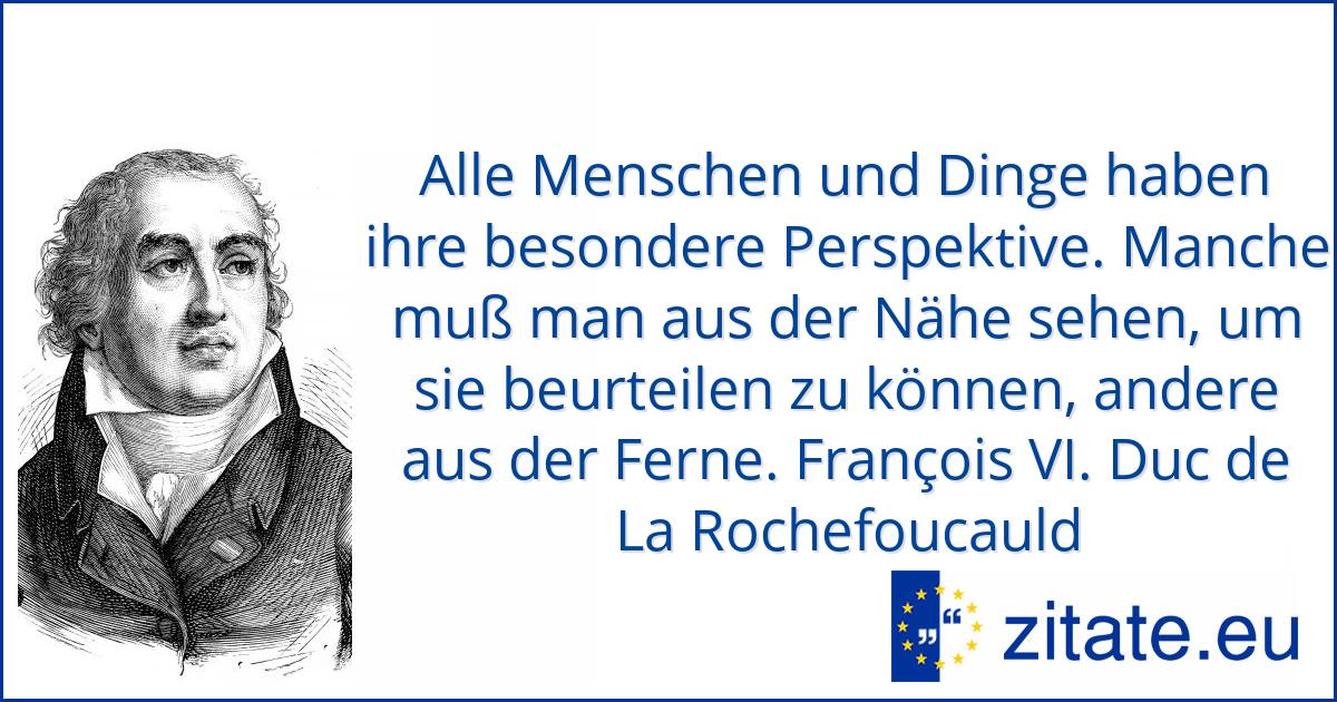 François VI. Duc de La Rochefoucauld zitate.eu