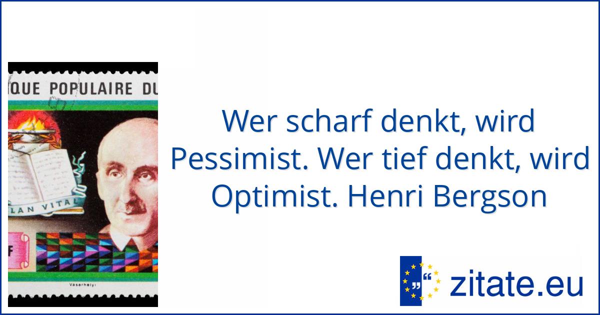 Henri Bergson zitate.eu