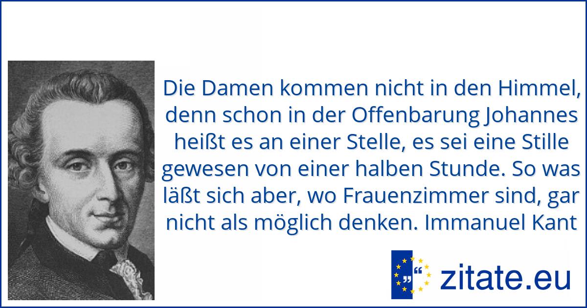 Immanuel Kant | zitate.eu