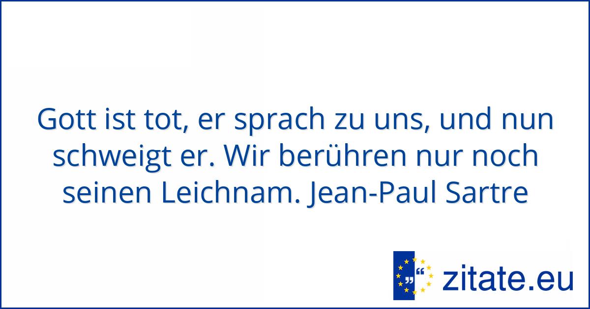 Jean Paul Sartre Zitate Eu