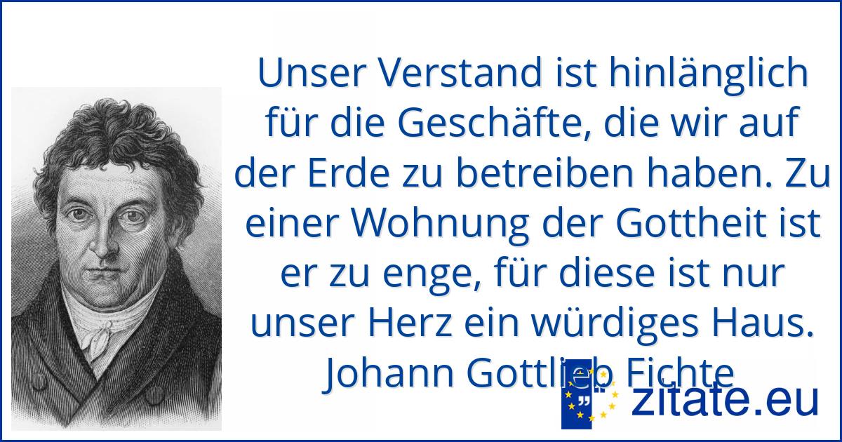 Johann Gottlieb Fichte zitate.eu