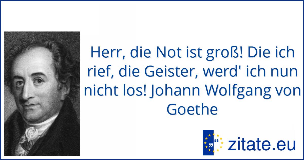 Johann Wolfgang Von Goethe Zitate Eu