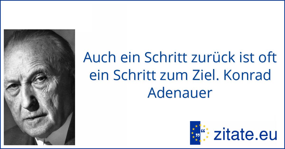 Konrad Adenauer | zitate.eu
