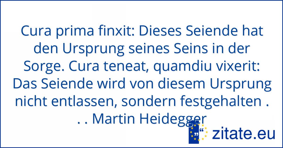 Martin Heidegger Zitate Eu