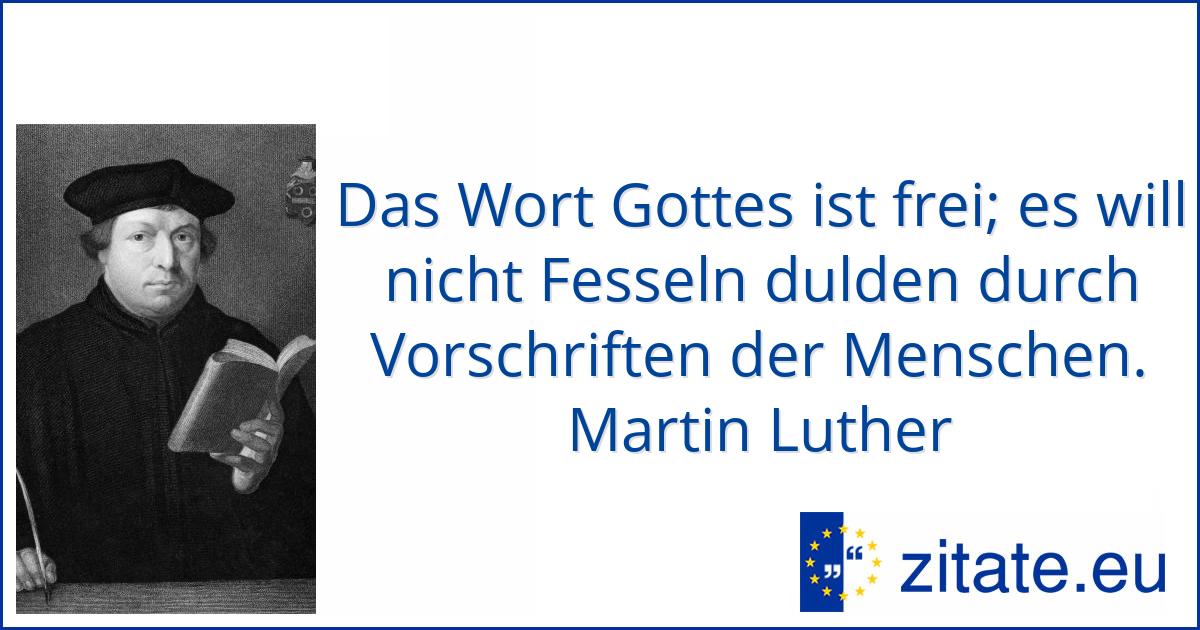 ZITATE VON MARTIN LUTHER intelligence overview
