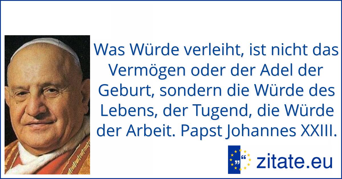 Papst Johannes XXIII. zitate.eu