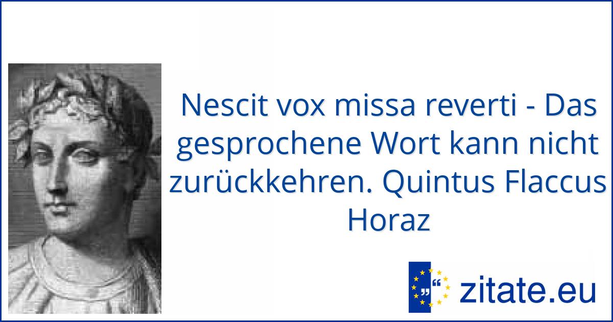 horaz zitate das leben