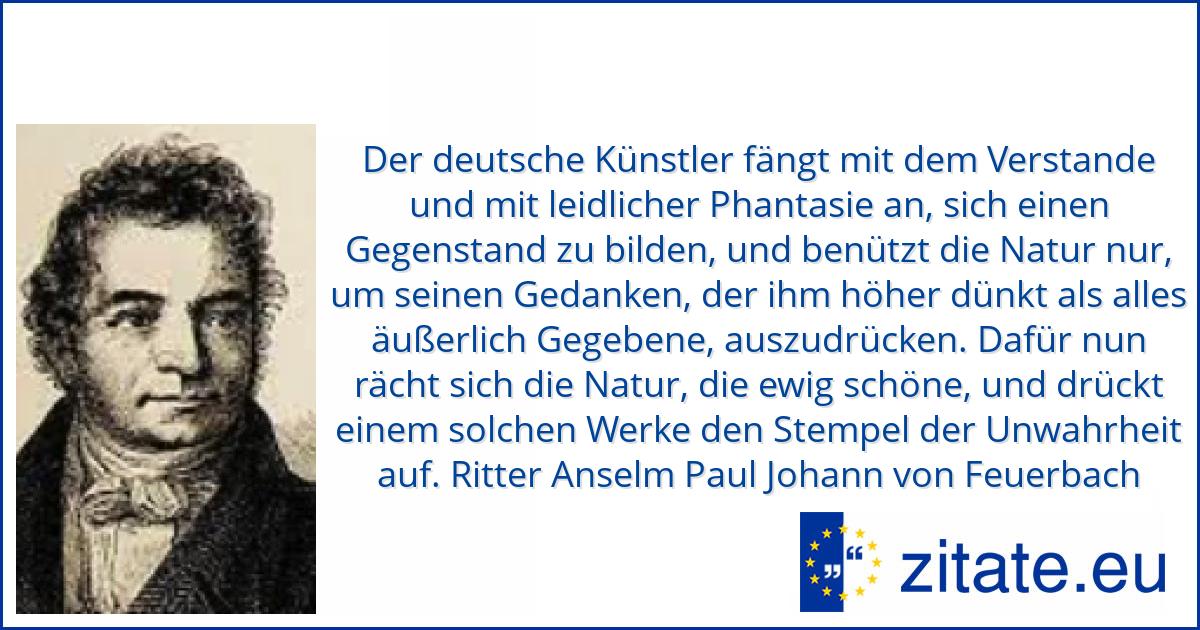 Ritter Anselm Paul Johann von Feuerbach zitate.eu