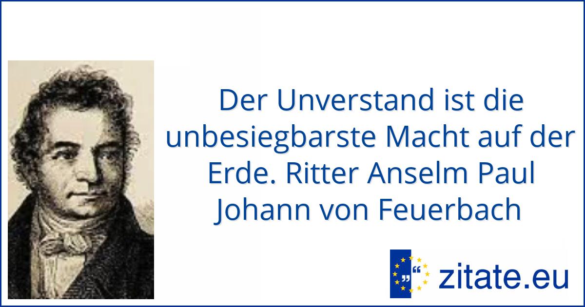 Ritter Anselm Paul Johann von Feuerbach zitate.eu