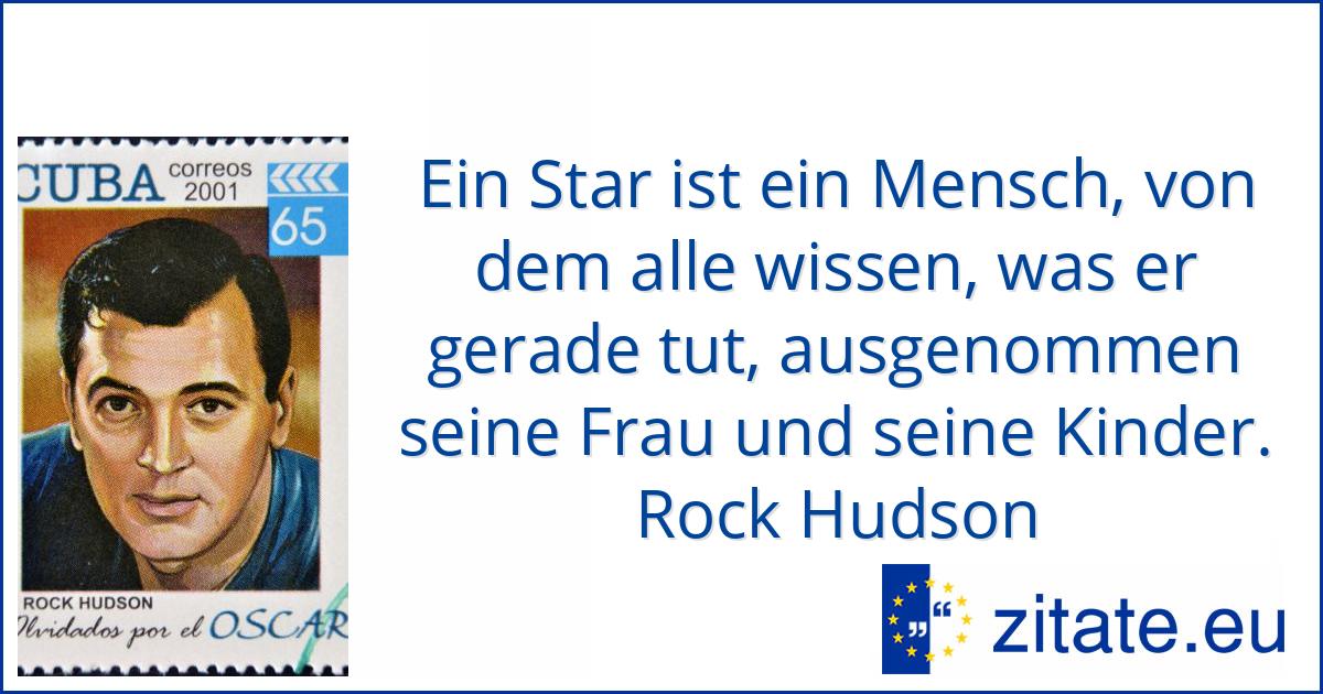 Rock Hudson Zitate Eu