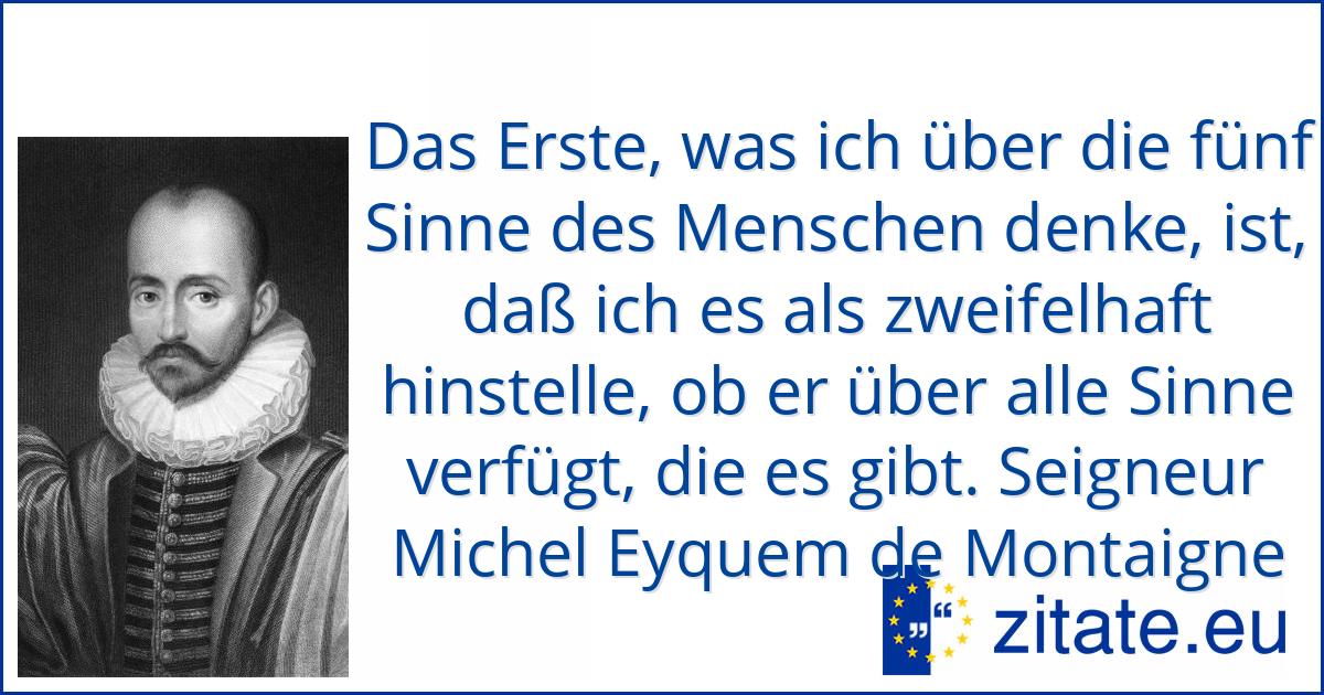 Seigneur Michel Eyquem de Montaigne zitate.eu