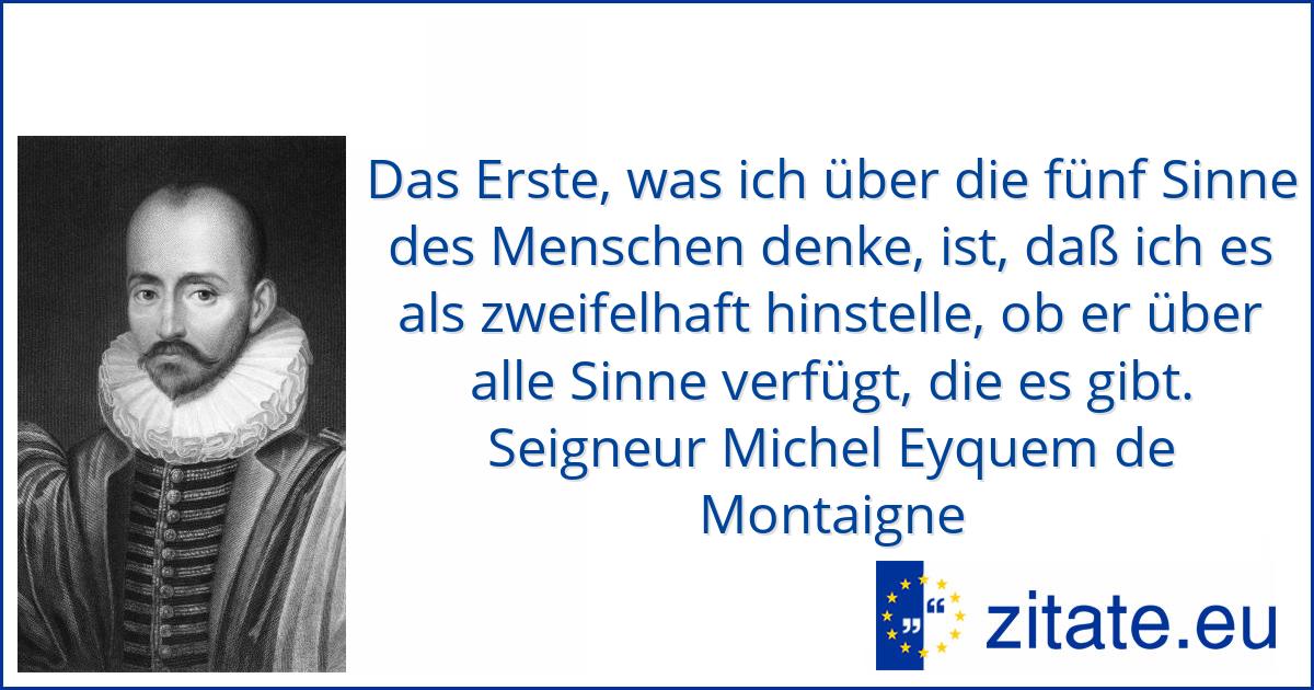 Seigneur Michel Eyquem de Montaigne zitate.eu
