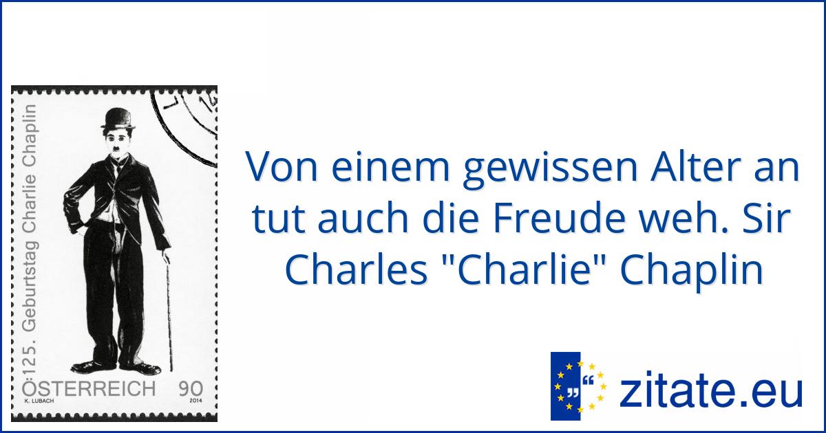 Sir Charles "Charlie" Chaplin | zitate.eu