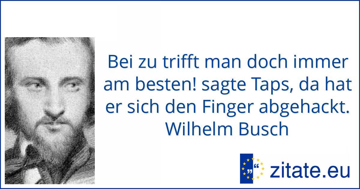 Wilhelm Busch | zitate.eu