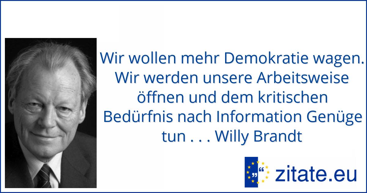 Willy Brandt Zitate Eu