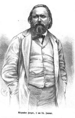 Alexander Iwanowitsch Herzen - By Hermann Scherenberg († 21.08.1897). (Illustrirte Zeitung, Bd. 54 (1870), S. 133.) [Public domain], via Wikimedia Commons