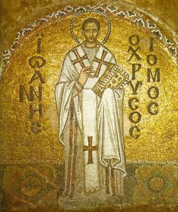 Hl. Johannes I. Chrysostomos "Goldener Mund" - 
