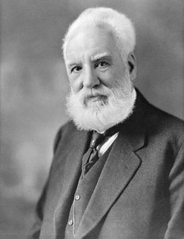 Alexander Graham Bell - By Moffett Studio (Library and Archives Canada / C-017335) [Public domain or Public domain], via Wikimedia Commons