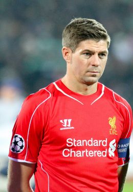 Steven Gerrard - By Biser Todorov (Own work) [CC BY-SA 4.0 (http://creativecommons.org/licenses/by-sa/4.0)], via Wikimedia Commons