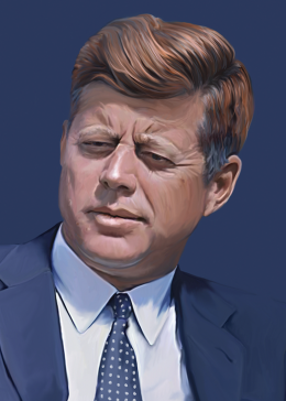 John Fitzgerald Kennedy - Bild: thatsmymop/Shutterstock.com