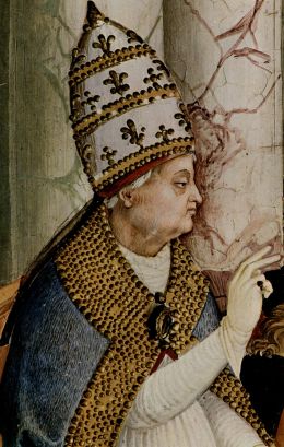 Papst Pius II. - Pinturicchio [Public domain or Public domain], via Wikimedia Commons