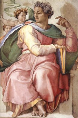 Jesaja - Michelangelo [Public domain], via Wikimedia Commons