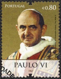 Papst Paul VI. - Olga Popova/Shutterstock.com