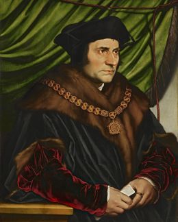 Sir Hl. Thomas More (Morus) - Hans Holbein the Younger (1497/1498–1543) [Public domain], via Wikimedia Commons