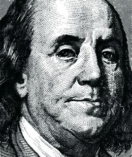 Benjamin Franklin - Betacam-SP/Shutterstock.com