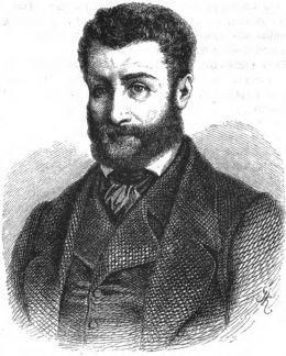 Claude Tillier - By Unbekannter Grafiker der Epoche. (Zeitschrift "Freya", Bd. 06 (1866), S. 185.) [Public domain], via Wikimedia Commons
