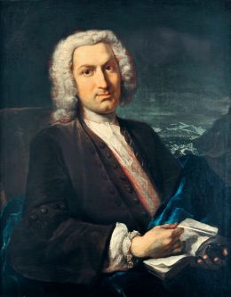 Dr. Albrecht von Haller - Johann Rudolf Huber [Public domain], via Wikimedia Commons